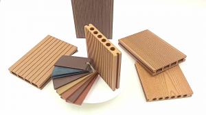 Wholesale Light Brown Outdoor Wpc Wood Plastic Composite Decking from china suppliers