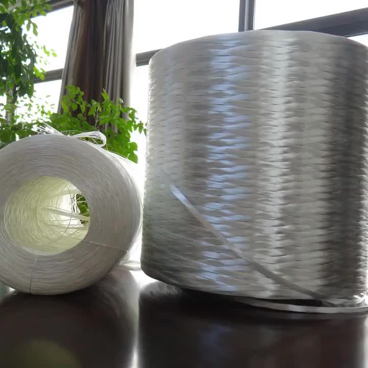 Wholesale 2400tex Direct Tex Mesh Tape Glassfiber Linear Weight Of Low Price Bulk Jushi Fiberglass Roving from china suppliers