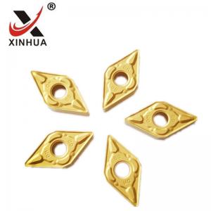 Wholesale Gold Tungsten Carbide Turning Inserts , Cemented Carbide Inserts DNMG150608 from china suppliers