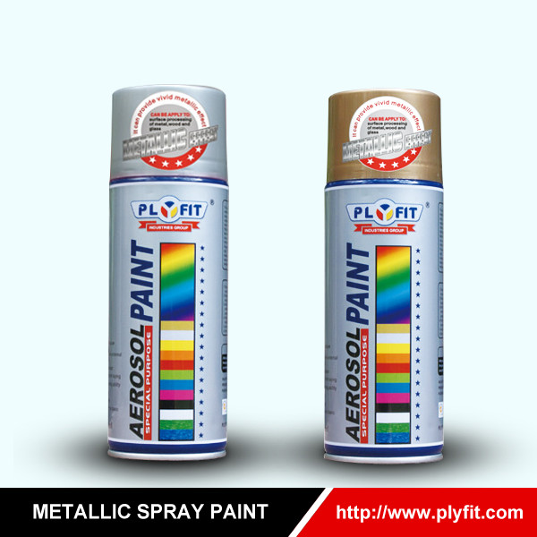 Buy cheap LPG Propellant Waterproof Spray Paint Aerosol Spray Paint For Metallic Use from wholesalers