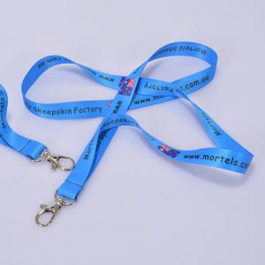 Buy cheap Promotional cheap Polyester Lanyard with logo/Polyester lanyard,customized lanyards, badge holders and id badge holders from wholesalers