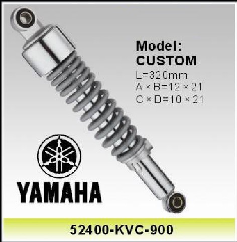 Wholesale Brazil Yamaha Custom Motor Rear Shocks 52400-KVC-900 320MM Rear Motorcycle Shocks from china suppliers