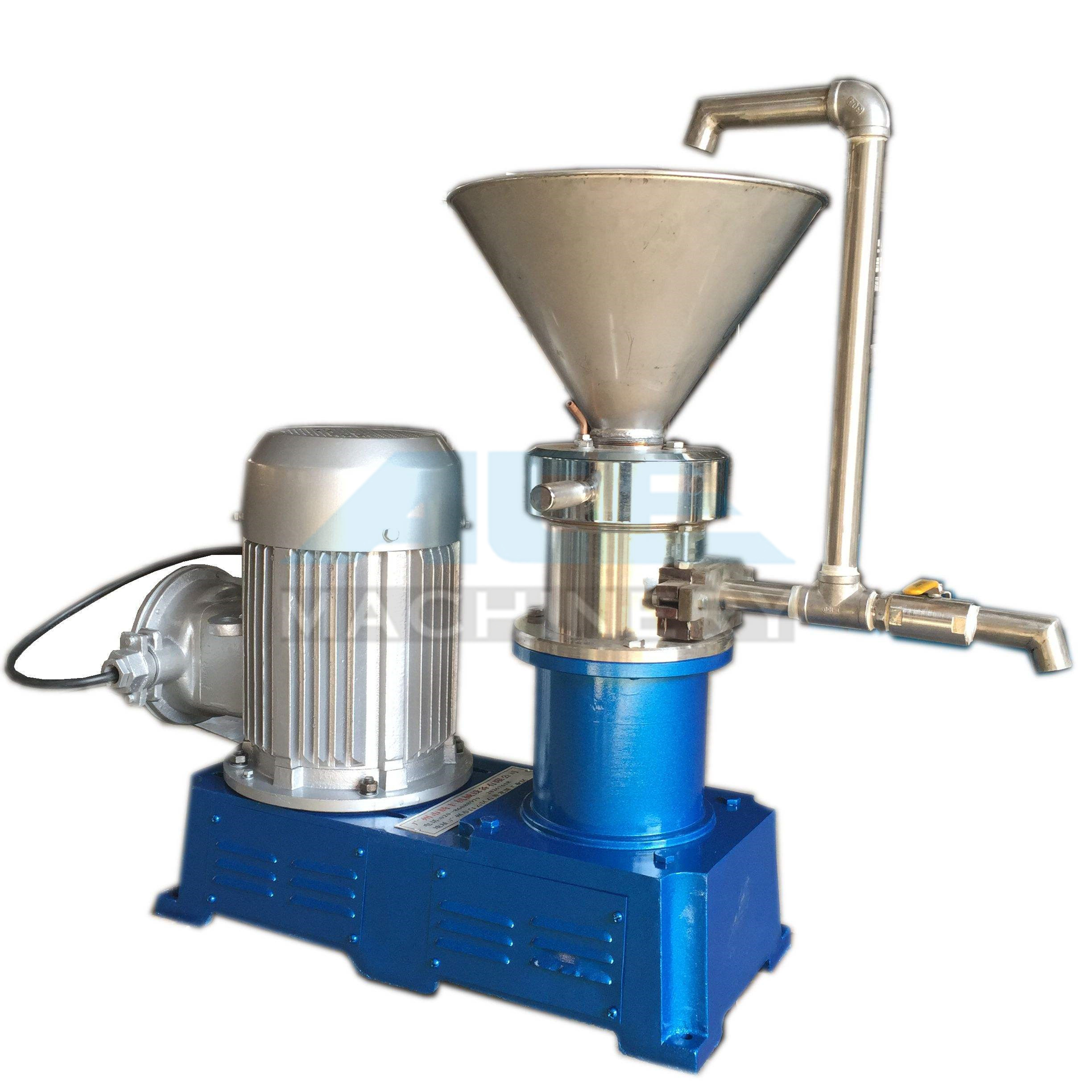 Wholesale ACE-65 Stainless Steel Chemical Industry Food Dairy Cosmetics Paint Laboratory Peanut Butter Walnut Grinder Colloid Mill from china suppliers