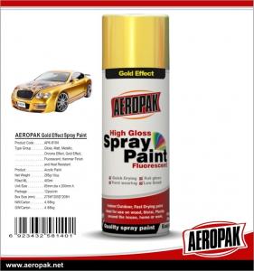 Wholesale AEROPAK Metallic spray paint, all purpose auto acrylic resin paint from china suppliers
