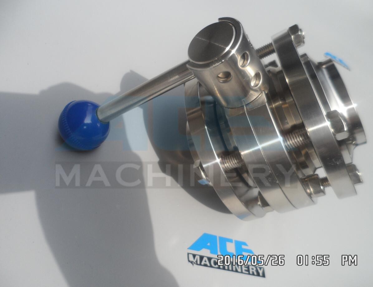 Wholesale Stainless Steel Manual Threaded Butterfly Valve (ACE-DF-2C) from china suppliers
