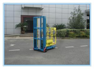 Wholesale One Person Aluminum Mobile Elevating Working Platform Mast Type For Supermarket from china suppliers