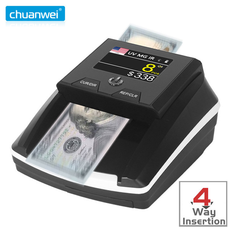 Wholesale MG IR Fake Note Detector Counterfeit Money Detector Machine 0.5 Second Bill SKW from china suppliers