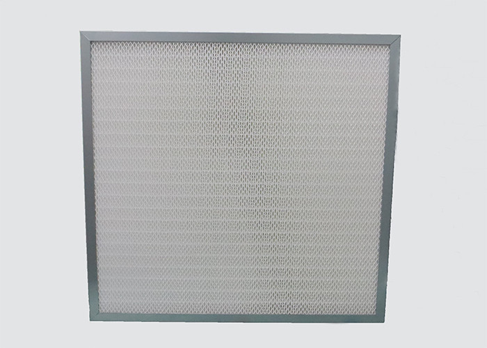 Wholesale Mini Pleat Medium Clean Air HEPA Filter Galvanized Frame Synthetic Fiber from china suppliers
