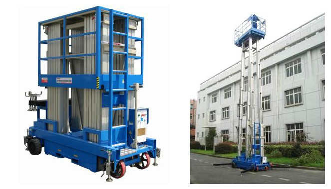 Wholesale Hydraulic Mobile Elevated Aluminum Work Platform With 12m Platform Height from china suppliers