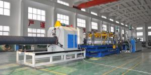 Wholesale HDPE/PP Double Wall Corrugated Pipe Production Line , Corrugated Pipe Production Equipment from china suppliers