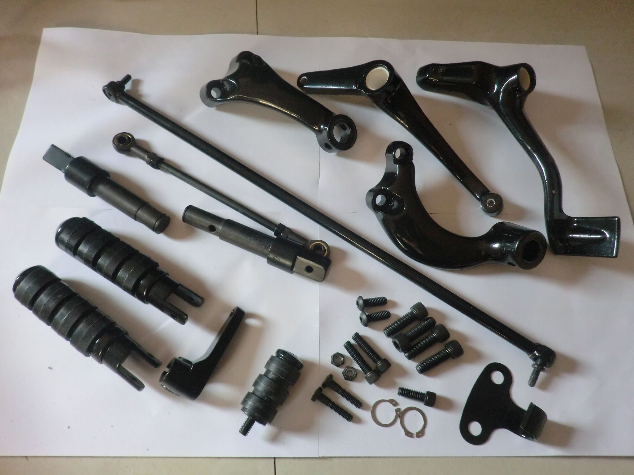 Wholesale For Harley Davidson Motorcycle Forward Control Complete Kits Pegs Lever from china suppliers
