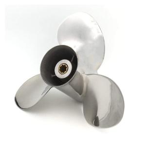 Wholesale ISO9001 3 Blades 13x19 stainless Marine Yamaha Outboard Propellers from china suppliers