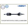 Buy cheap Left Side Axle Drive Shaft 43420-02380 Front Transmission Drive Shaft from wholesalers