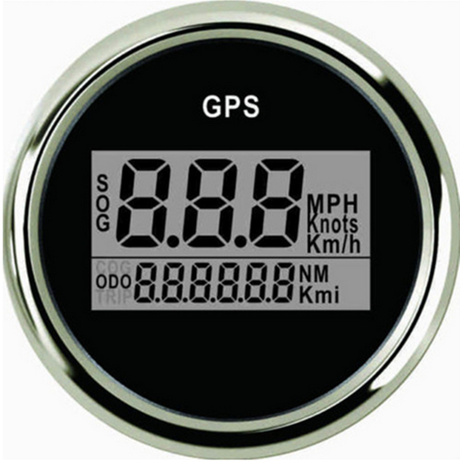 Wholesale 52mm 9V DC autometer gps speedometer Yacht Instrument For Boat Car from china suppliers