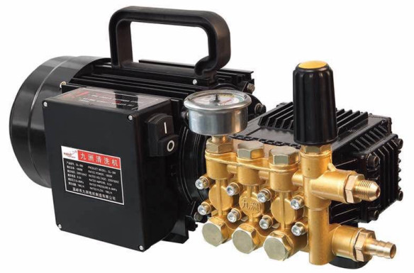 Wholesale QL-390 220v high 60 bar pressure washer triplex pump from china suppliers