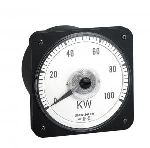 Wholesale Moving Coil Analog Electric Meter , 110*110mm Analogue Panel Ammeter Three Phase from china suppliers
