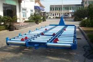 Wholesale Standard Channel Steel Airport Pallet Dolly 6692 x 2726 mm CE Approved from china suppliers