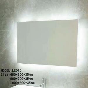 Wholesale Touch Switch Hotel Bathroom Mirror With Radio / Bluetooth Led Wall Mirror from china suppliers