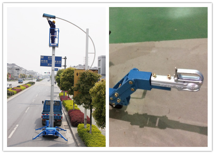 Wholesale 6 Meter Vertical One Man Lift Trailer Type Hydraulic Aerial Work Platform from china suppliers