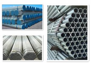 Wholesale Silver Steel Scaffold Tube Galvanized Scaffolding Tube 48mm Dia SGS Standard from china suppliers