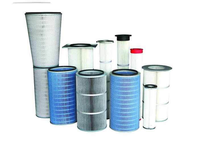 Wholesale Square Cap Large steel, shipyards, foundries and other industries painting workshop dust filter cartridge from china suppliers