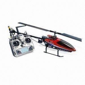 Wholesale 2.4GHz Flybarless RC Helicopter with 670mm Overall Length, Integration of 3-axis Gyro and Receiver from china suppliers