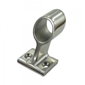 Wholesale 60 degree 316 Stainless Steel Boat  Handrail Fitting / Metal Stanchion from china suppliers