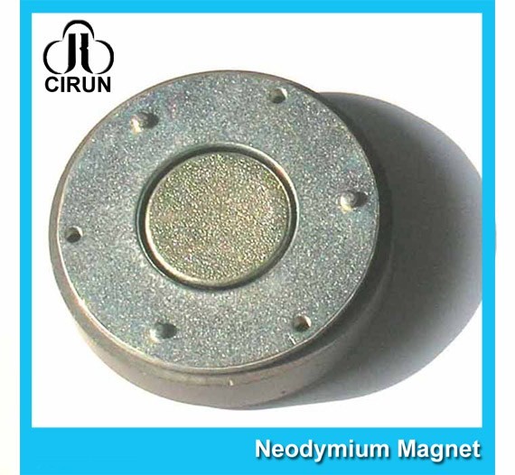 Wholesale Small Thin Custom Neodymium Magnets , Strong Round Flat Ndfeb Magnet from china suppliers