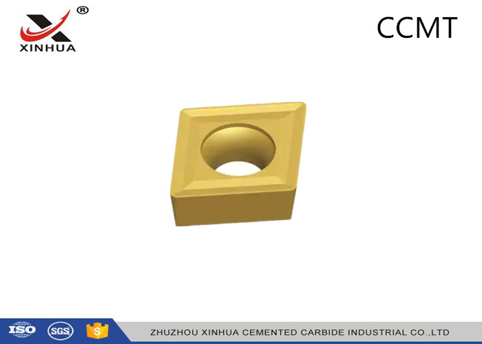 Wholesale Gold Color CCMT06 Universal Carbide Turning Inserts For Steel And Stainless Steel from china suppliers