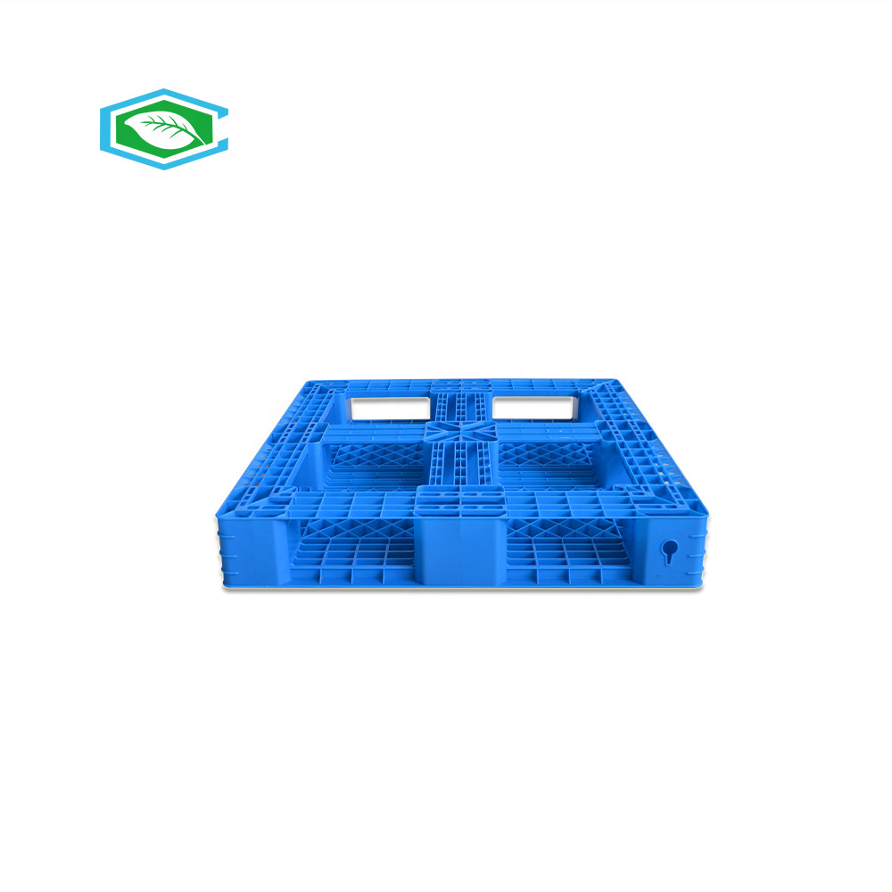 Wholesale 1210 Reinforced Plastic Pallets 0.6 T Rack Load Steel Tube Insert High Temperature Resistance from china suppliers