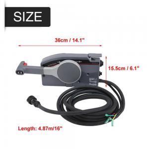 Wholesale 5kg 10 Pin 16ft Marine Boat Engine Controls With Cable Push Throttle from china suppliers