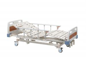 Wholesale Adjustable ABS Hospital Manual Bed , 3 Function Portable Hospital Bed For Patient  from china suppliers