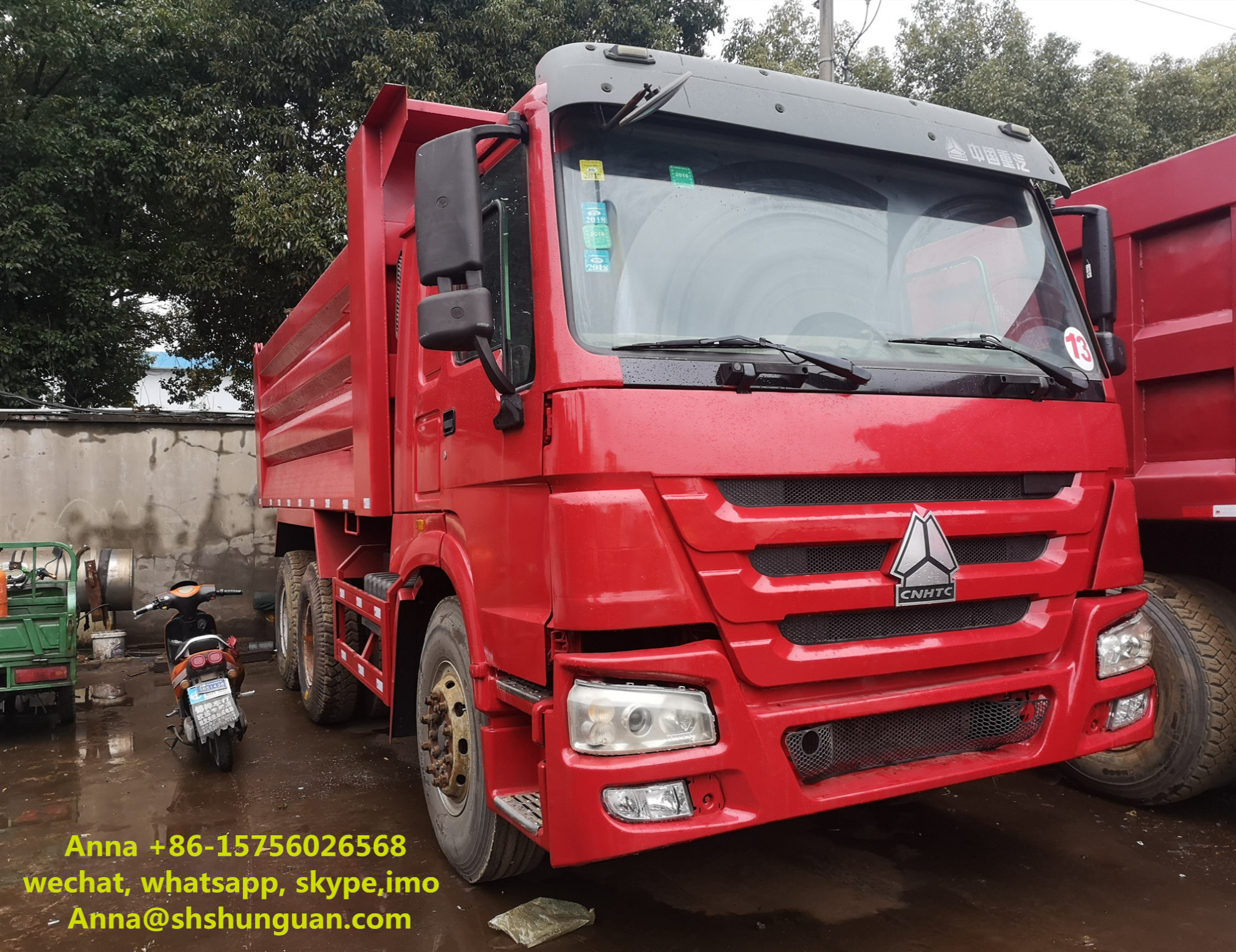 Wholesale 20 Cubic Meters Used Commercial Dump Trucks 375 Hp Horse Power CE Standard from china suppliers