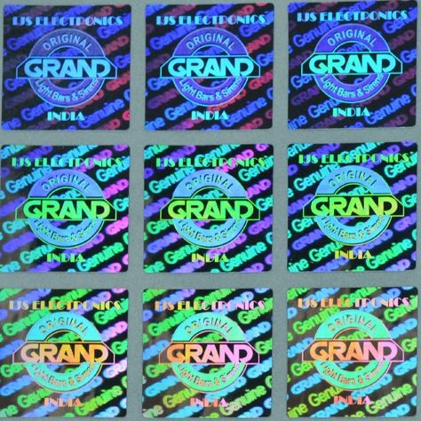 Wholesale 3D Hologram anti-counterfeit Stickers / Anti Counterfeit Label With Serial Number Codes from china suppliers