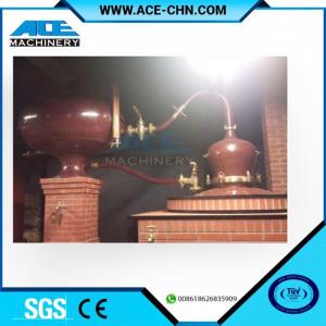 Wholesale Vodka Distillery Equipment For Sale & Red Copper Small Size Whiskey Distilling Equipment from china suppliers