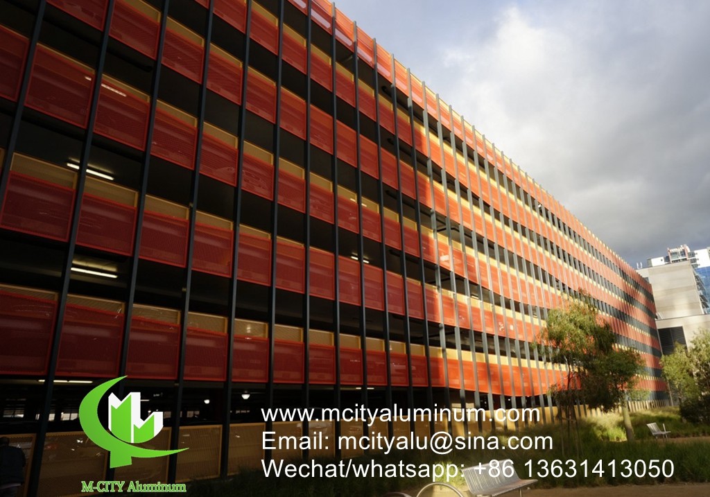 Wholesale Facade Wall Cladding Aluminum Perforated Sheet  ExteriorBuilding  Ceiling Covering from china suppliers