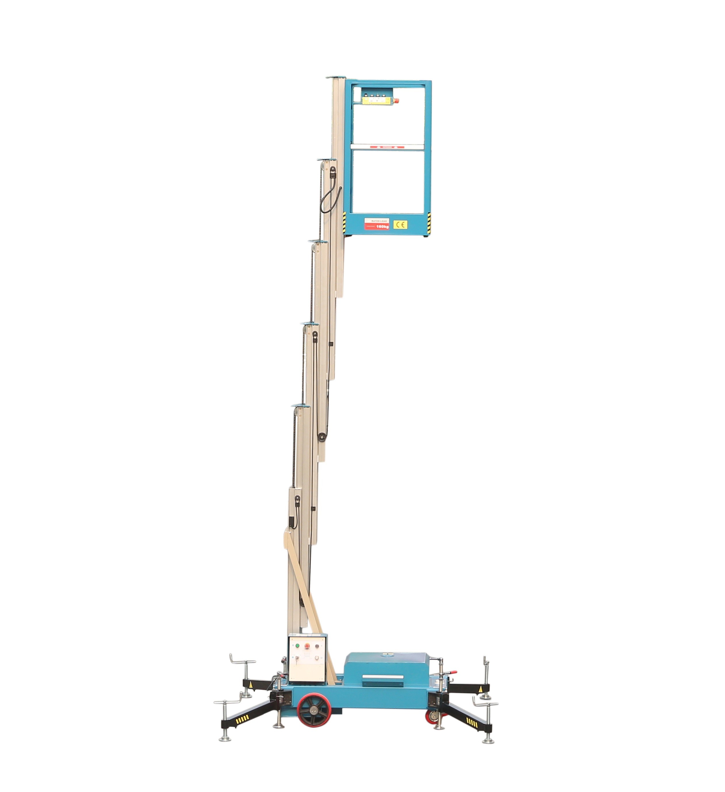 Wholesale Customized 6 -12 m Aerial mast Lift Platform hydraulic platform lift from china suppliers
