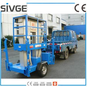 Wholesale Aluminium Alloy Trailer Mounted Lift 8m Hydraulic Trailer Bucket Lift from china suppliers