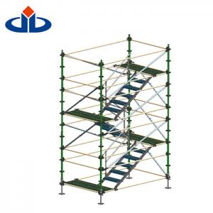 Wholesale Layher Ringlock Scaffolding System Cantilever Stair Tower Scaffolding from china suppliers