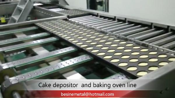 OBAKING Automatic cake production lines ,muffin depositor, cake production line ,Cupcake production line,cake machines