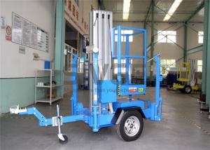 Wholesale Single Mast Truck Mounted Aerial Lift Hydraulic Aluminium Alloy Aerial Work Platform from china suppliers
