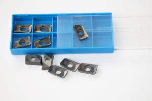 Wholesale Gold & Black Carbide Milling Inserts For Steel And Stainless Steel Excellent Hardness from china suppliers