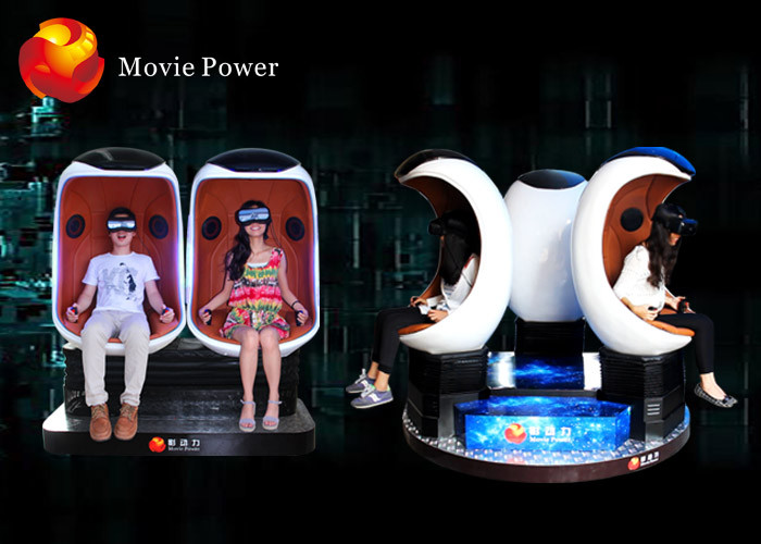 Wholesale Electric System 9D VR Cinema Egg Cinema Equipment For Park / Busy Street from china suppliers