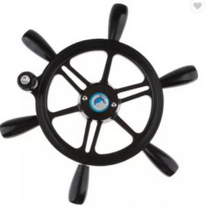 Wholesale 380mm 10FT Aluminum Steering Wheel , 15 Inch Boat Steering Wheel from china suppliers