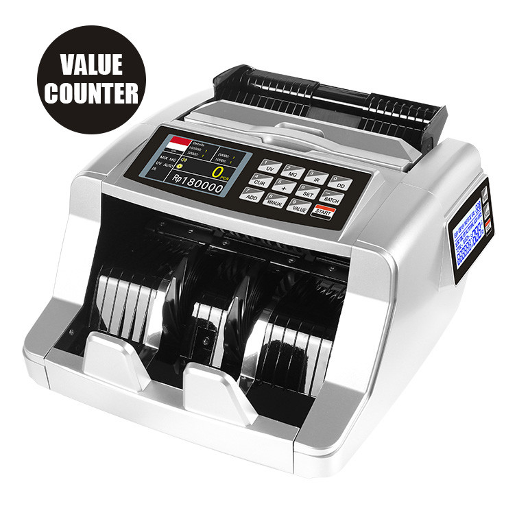Wholesale TFT Screen Indonesia Bill Counter Money Counter With Value Counting 90X190mm Note JPY from china suppliers