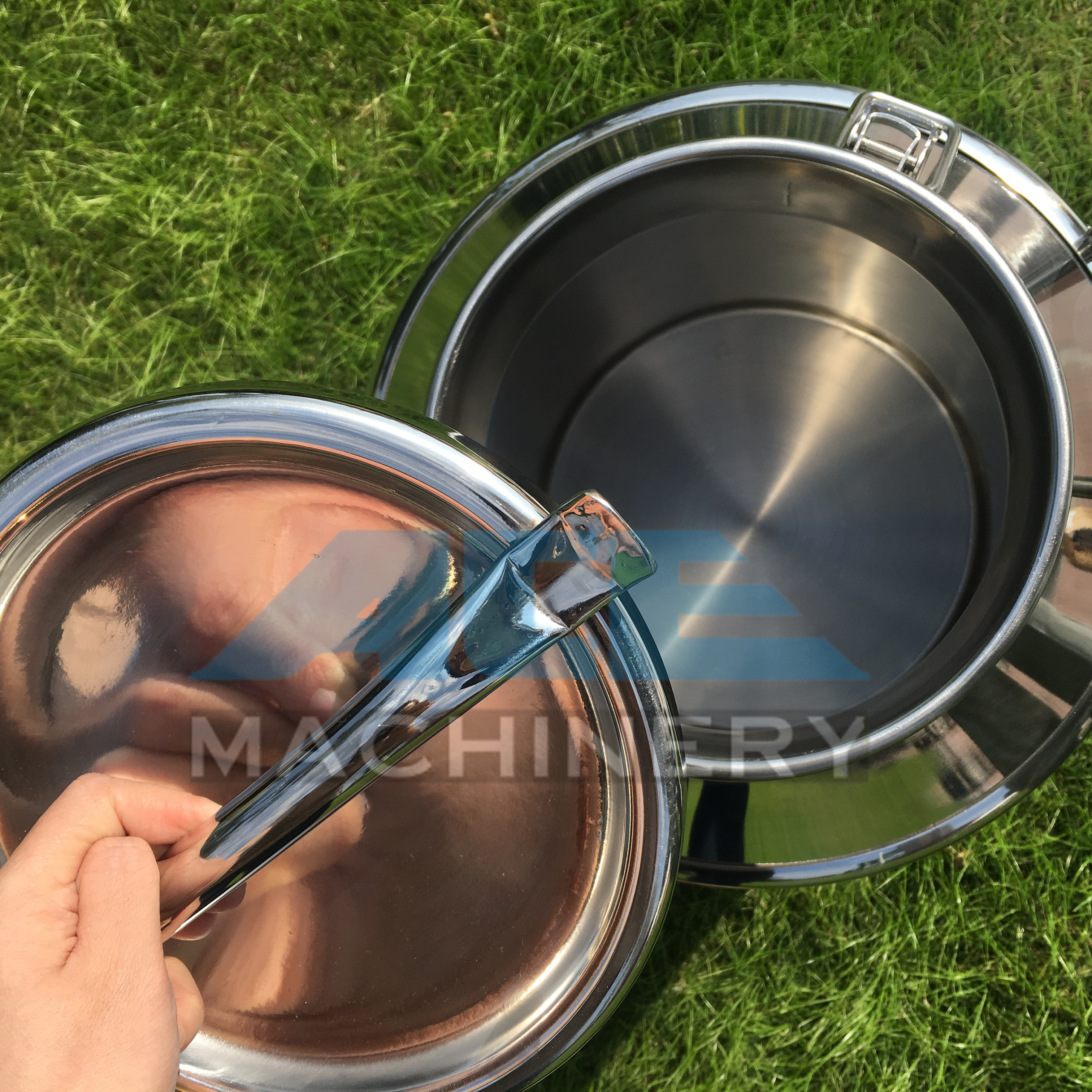 Wholesale 50L Milk Can Bucket Cow Goat Dairy Stainless Steel Milker Pail Can Decorative Mini Galvanized Milk Can from china suppliers