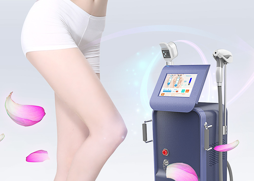 Wholesale Stationary Salon Laser Hair Removal Machine For All Types Of Skins 400W/600W/800W from china suppliers
