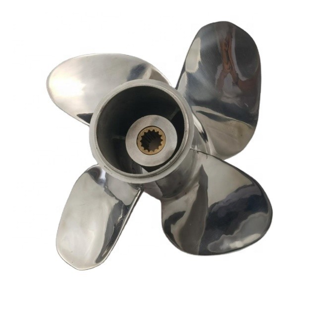 Wholesale 9.0mm Johnson 50 Hp Outboard Propellers Stainless Steel from china suppliers