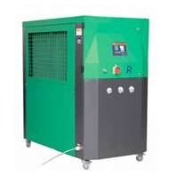 Wholesale low electricity consumption 55L 5HP 3.58KW high efficiency industrial air water chiller from china suppliers