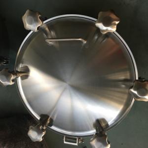 Wholesale Food Grade Tank Manway Cover Stainless Steel Flange Sight Glass Dn400 from china suppliers